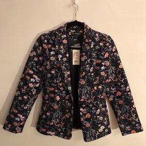 Blue Floral Miss Selfridge Blazer!